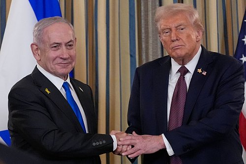 Netanjahu hatte dem Friedensplan von Trump bereits zugestimmt (Archivbild) - © Alex Brandon/AP/dpa