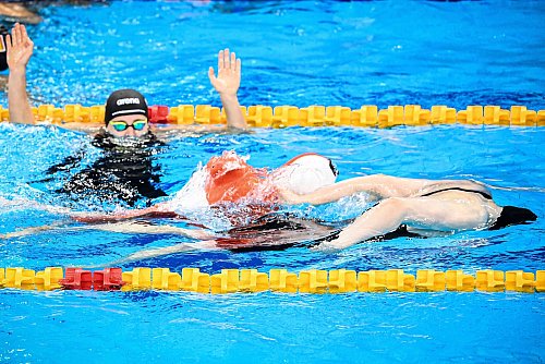 Rettungsschwimmen gehört zu den außergewöhnlichen Sportarten bei den World Games. - © Jiang Han/XinHua/dpa