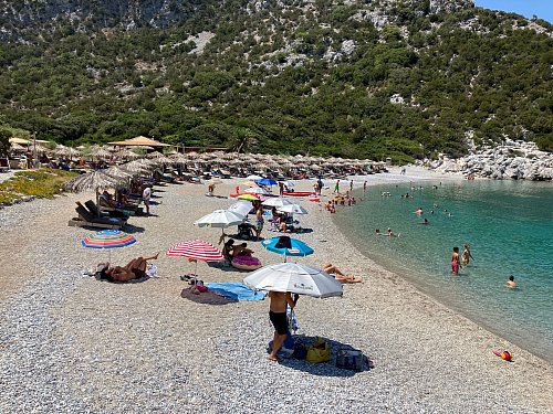 Sonne und Meer satt: Deutsche führe Liste der Griechenland-Besucher an - © Alexia Angelopoulou/dpa/dpa-tmn