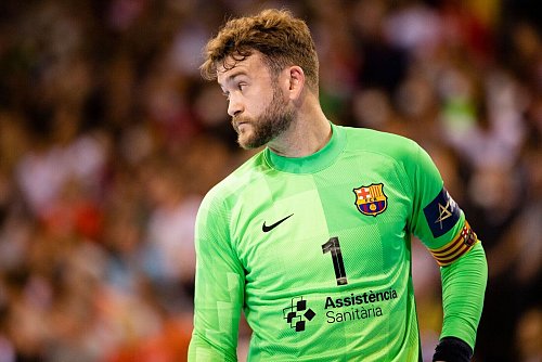 Gonzalo Perez de Vargas spielte erstmals für den THW Kiel. - © Frank Molter/dpa