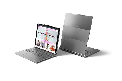 Vergrößerung von 14 auf 16,7 Zoll: Bei Lenovos Thinkbook Plus Gen 6 Rollable entspricht das einem Zugewinn an Bildschirmfläche von rund 50 Prozent. - © Lenovo/dpa-tmn