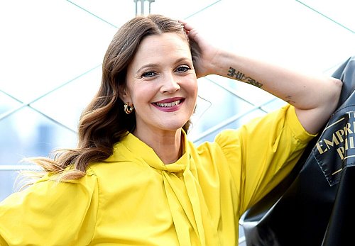 Drew Barrymore 2020 bei ihrer Talkshow «The Drew Barrymore Show» im Empire State Building. - © Sonia Moskowitz/ZUMA Wire/dpa