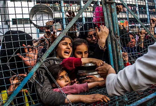 Experten warnen vor einer Hungersnot im Norden des Gazastreifens. (Archivbild) - © Mahmoud Issa/dpa