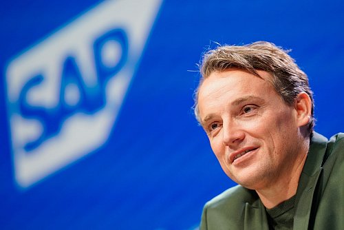 SAP-Chef Christian Klein: Der Walldorfer Softwarekonzern ist das wertvollste Dax-Unternehmen (Archivbild) - © Uwe Anspach/dpa