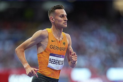 Karl Bebendorf stellte bei der Team-EM in Madrid über die 3.000 Meter Hindernis einen Meisterschaftsrekord auf. - © Michael Kappeler/dpa