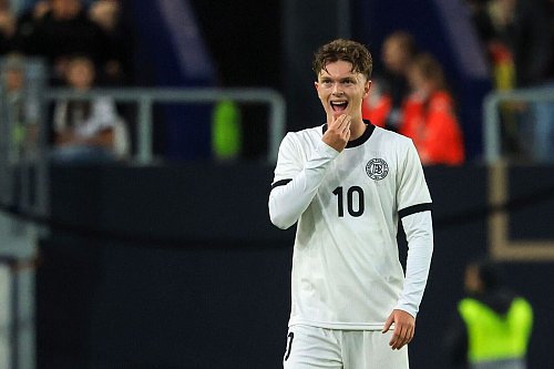 Die deutsche U21 um Paul Wanner erlebte einen fatalen Fehlstart. - © Jan Woitas/dpa