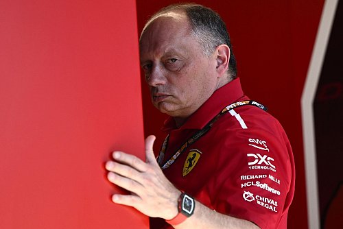 Frederic Vasseur steht bei Ferrari unter Druck. - © Joel Carrett/AAP/dpa
