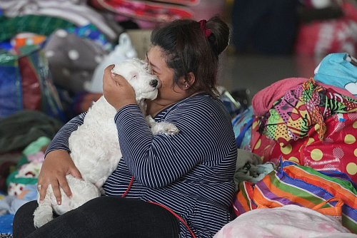 Viele Menschen auf beiden Seiten sind auf der Flucht. - © Sakchai Lalit/AP/dpa