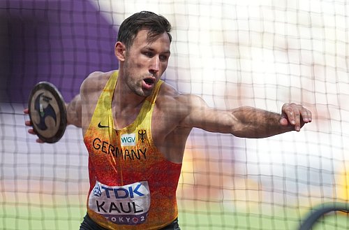 Sehr konstant unterwegs: Niklas Kaul. - © Michael Kappeler/dpa