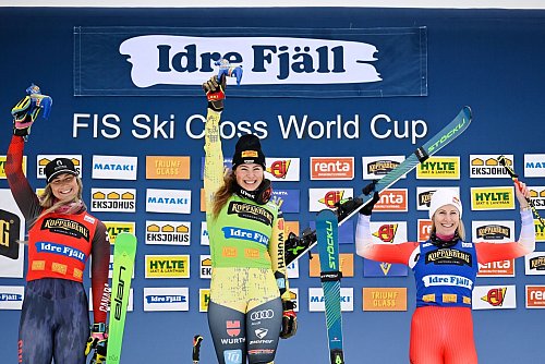 Daniela Maier ist zum Saisonfinale nochmal in Topform. - © Pontus Lundahl/TT/TT News Agency/AP/dpa