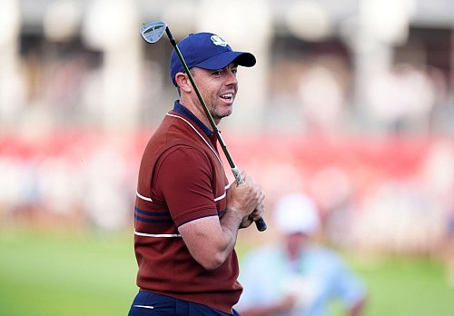 Rory McIlroy ist der Star des europäischen Ryder-Cup-Teams. - © Mike Egerton/PA Wire/dpa
