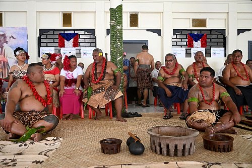 Im Inselstaat Samoa gibt es viele alte Rituale. - © Victoria Jones/PA Wire/dpa