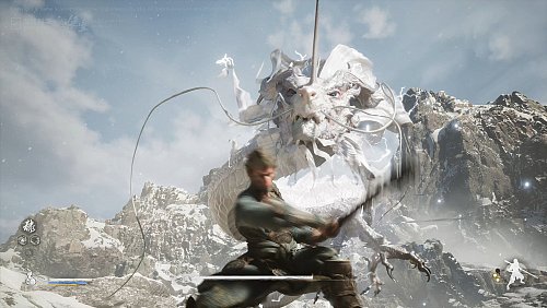 Hier geht\\\'s zur Sache: Wukong muss sich mächtigen Gegner stellen. - © Game Science Interactive Technology/dpa-tmn