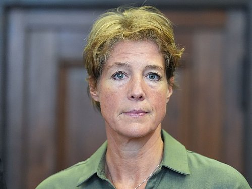 Christina Block beteuert erneut ihre Unschuld. - © Marcus Brandt/dpa Pool/dpa