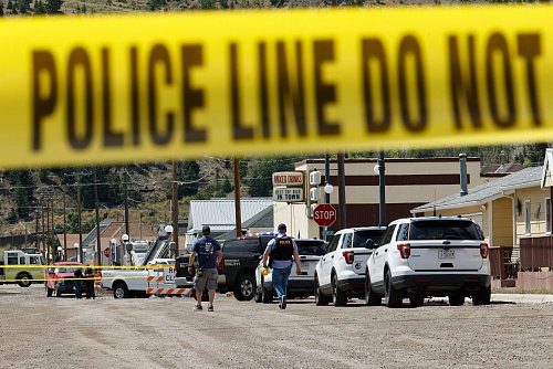 Schüsse in Anaconda im US-Bundesstaat Montana. - © Joseph Scheller/The Montana Standard/AP/dpa