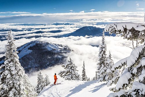 Kanadische Skiträume: das Red Mountain Resort in den Kootenay-Bergen - einem Teil der Rocky Mountains. - © Ryan Flett/RED Mountain Resort/dpa-tmn