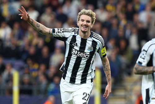 In Newcastle läuft es für den Angreifer bestens. - © Bruno Fahy/Belga/dpa