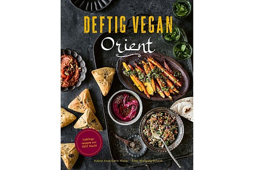 Anne-Katrin Weber, «Deftig vegan Orient. Lieblingsrezepte aus 1001 Nacht», ISBN 978-3-95453-294-0, 192 Seiten, Becker Joest Volk Verlag 2024 (2. Aufl.), 32 Euro. - © Wolfgang Schardt/Becker Joest Volk Verlag/dpa-tmn
