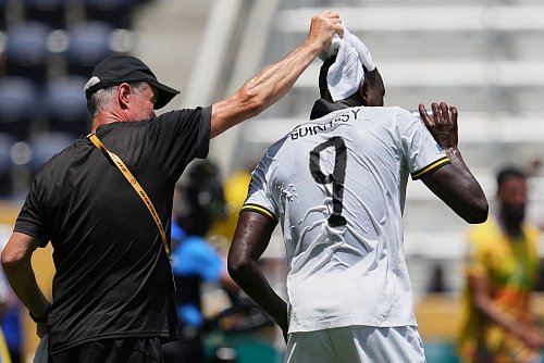 Am Mittwoch wird es in Cincinnati noch heißer als beim zweiten Gruppenspiel dort. - © Jeff Dean/AP/dpa