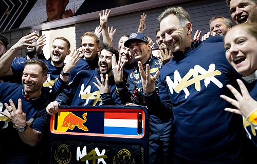 Vier gewinnt - Max Verstappen zählt nun zu den erfolgreichsten Piloten. - © Sem Van Der Wal/ANP/dpa