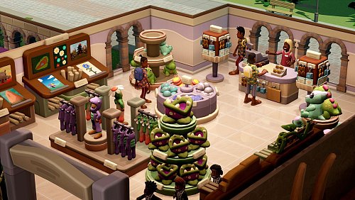 Darf auch im «Two Point Museum» nicht fehlen: der Museumsshop. - © Two Point Studios/Sega/dpa-tmn