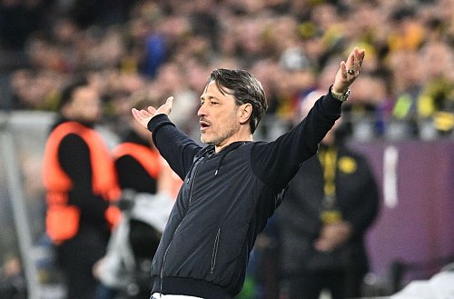 Die Hypothek des Hinspiels wog zu schwer für das Team von Trainer Niko Kovac. - © Bernd Thissen/dpa