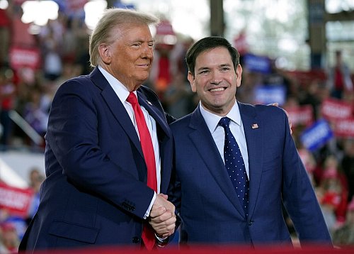 Marco Rubio ist Trumps Außenminister. (Archivbild) - © Evan Vucci/AP/dpa