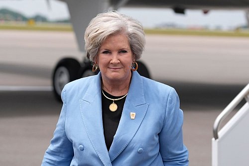 Susie Wiles soll Trumps Stabchefin im Weißen Haus werden. (Archivbild) - © Alex Brandon/AP/dpa