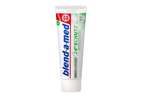 Die Zahncreme «Complete Expert 24H Schutz» von Blend-a-med liegt mit der Note 1,3 ganz vorn. - © Thomas Voßbeck/Stiftung Warentest/dpa-tmn