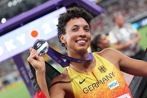 Auf Malaika Mihambo ist immer Verlass. - © Michael Kappeler/dpa