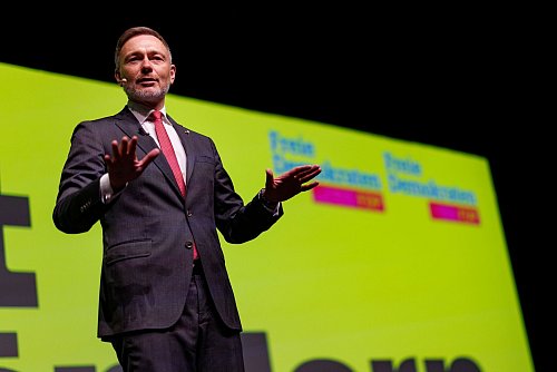 «Ampel light» oder Ampel leid - FDP-Bundesparteichef Christian Lindner hat da eine klare Meinung. - © Christoph Reichwein/dpa