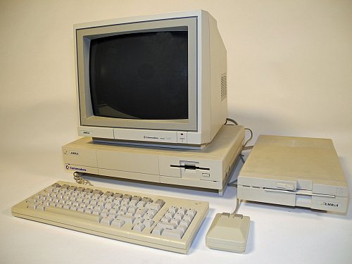 Der Commodore Amiga im Heinz Nixdorf MuseumsForum (HNF) in Paderborn. - © -/HNF/dpa