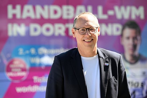 Vorstandschef Mark Schober sieht für den DHB noch viel Arbeit. - © Federico Gambarini/dpa