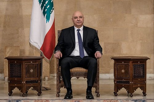 Die Wahl von Aoun zum Präsidenten gibt Anlass für Hoffnung in dem krisengebeutelten Land. - © Bilal Hussein/AP/dpa