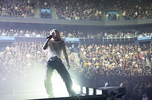 Linkin Park erobert seit ihrem Comeback die Charts. (Archivbild) - © Christian Charisius/dpa