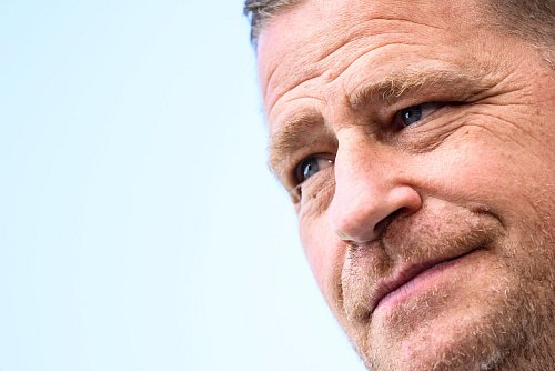 Max Eberl verhandelte ausgiebig mit Leroy Sané. - © Tom Weller/dpa