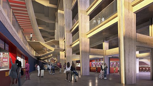 Einblicke in den Neubau: Wann genau der FC Barcelona hier wieder Heimspiele austrägt, ist noch unklar. Beim Umbau gibt es Verzögerungen. - © FC Barcelona/dpa-tmn