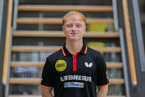 Tischtennis-Profi Andre Bertelsmeier. - © Rolf Vennenbernd/dpa