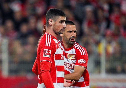 Andrej Ilic steht Union Berlin im Pokal-Duell mit Bielefeld zur Verfügung. - © Soeren Stache/dpa