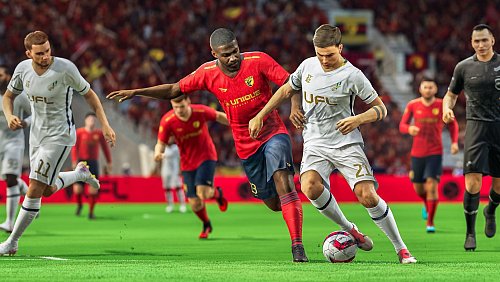 Realistisch: In Sachen Abwehrarbeit ist man bei «UFL» auf sich allein gestellt. - © Strikerz Inc./dpa-tmn