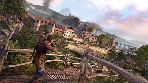 Neben dem Scharfschützengewehr stehen den Spielenden in «Sniper Elite: Resistance» auch Maschinenpistolen, Pistolen und Sprengstoff zur Verfügung. - © Rebellion/Fireshine Games/dpa-tmn