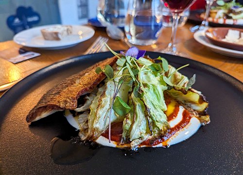 Schlemmen im Restaurant «Wolkoff» in Lappeenranta: Es gibt Seefisch aus dem Tagesfang mit Chili. - © Francoise Hauser/dpa-tmn