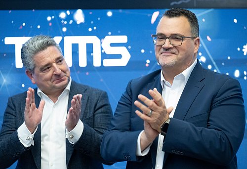 Miguel Lopez und Oliver Burkhard sind die Väter des TKMS-Börsengangs. - © Boris Roessler/dpa