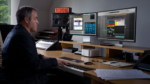 Den M4-Chip bekommt auch der Tisch-Computer Mac Studio, der besonders auf die Musik- und Videoproduktion ausgerichtet ist. - © Apple Inc./dpa-tmn