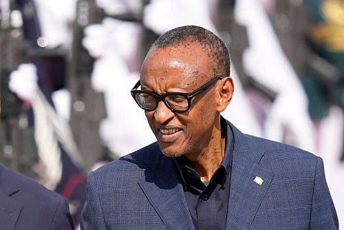 Ohne ihn geht in Ruanda auch für die Formel 1 nichts: Präsident Paul Kagame. - © Lee Jin-man/AP/dpa