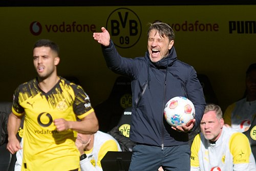 BVB-Coach Niko Kovac ärgert sich über den verpassten Sieg. - © Bernd Thissen/dpa