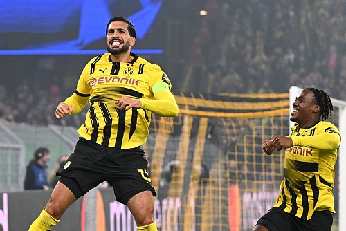 Trifft und verschuldet den frühen Ausgleich: Emre Can - © Bernd Thissen/dpa