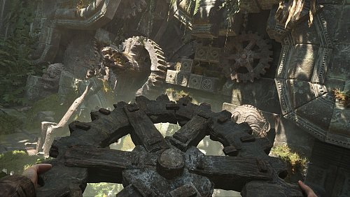 Es wird viel geklettert und gerätselt in «Indiana Jones und der Große Kreis» - auch im Dschungel. - © Bethesda /dpa-tmn