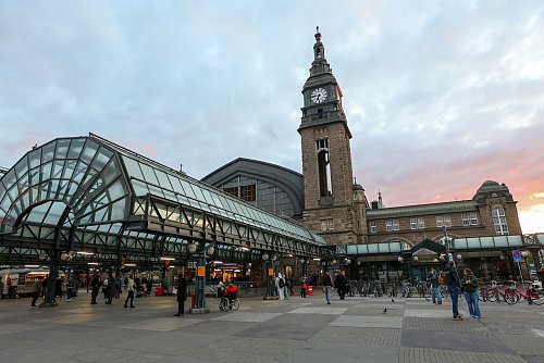 Der Zug fuhr laut Deutscher Bahn von Frankfurt nach Hamburg. - © Bodo Marks/dpa