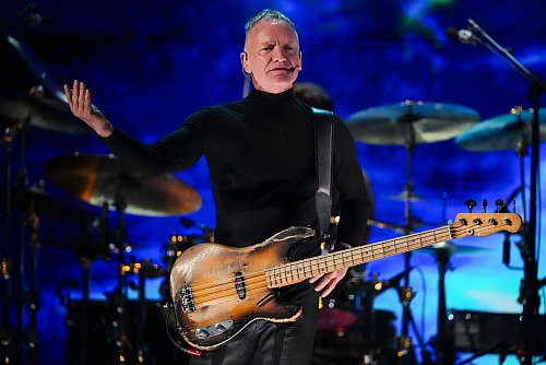 Sting tritt unter anderem mit dem Hit «Message in a Bottle» auf. - © Jordan Strauss/Invision/AP/dpa